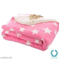 Baby Blankets New Born Combo Pack of Wrapper Hooded Blanket And Baby Bed Crib Blanket Pack of 2 Fabric: Microfiber - LXHXB:(99X2X75)CM, Blue, MicroFiber, Multipack:2
